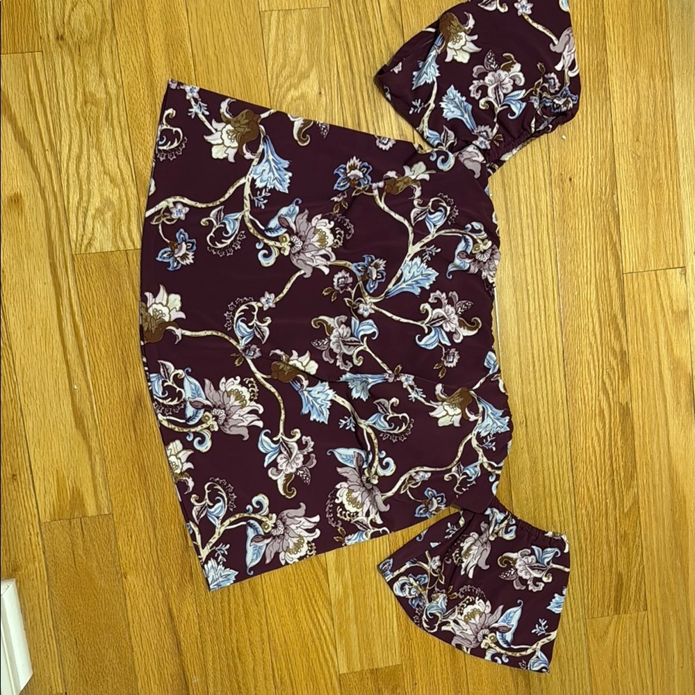 Floral Off-Shoulder Top